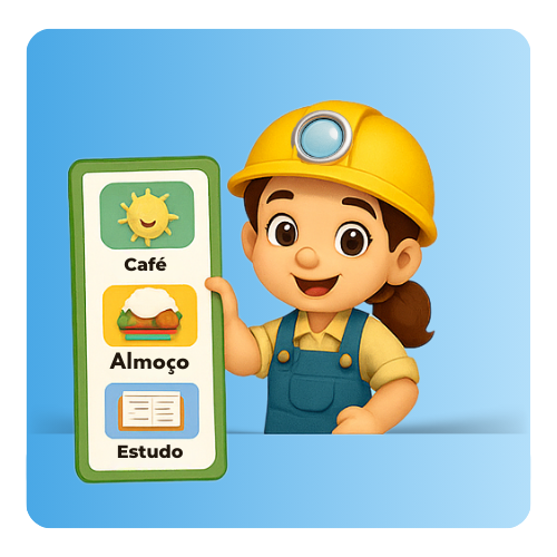 Fichas de rotina visuais